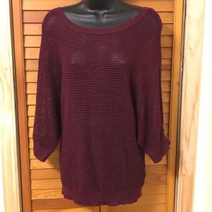 Maroon Apt 9 sparkle sweater!